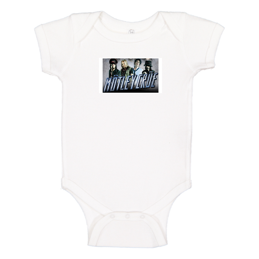 Motley Crue Logo Baby Onesie Romper