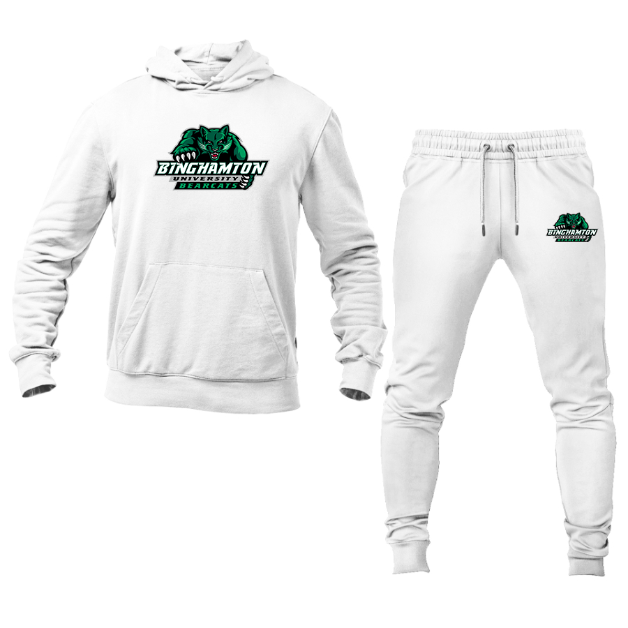 Men's  Binghamton Bearcats Hoodie Joggers Set