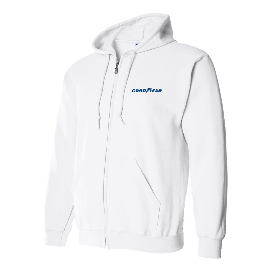 Men's  Goodyear Logo Zipper Hoodie