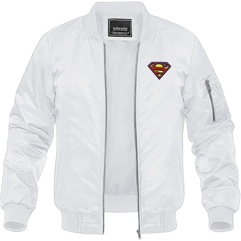 Men's (Design Here) Lightweight Bomber Jacket Windbreaker Softshell Varsity Jacket Coat