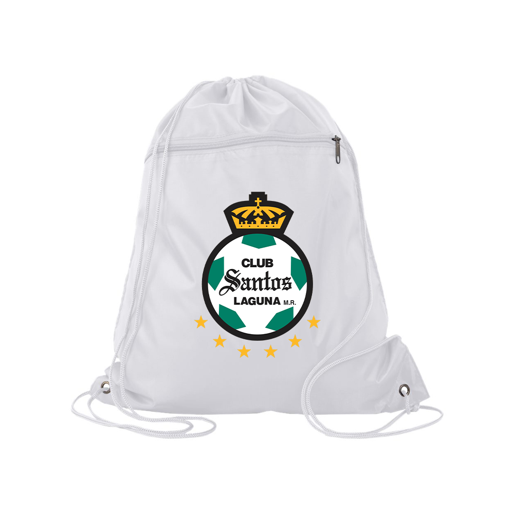 Santos Laguna Soccer Q-Tees - Polyester Cinchpack