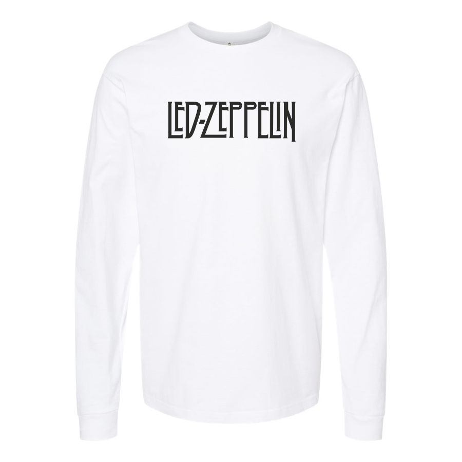 Men's Led Zeppelin Logo Cotton Long Sleeve T-Shirt
