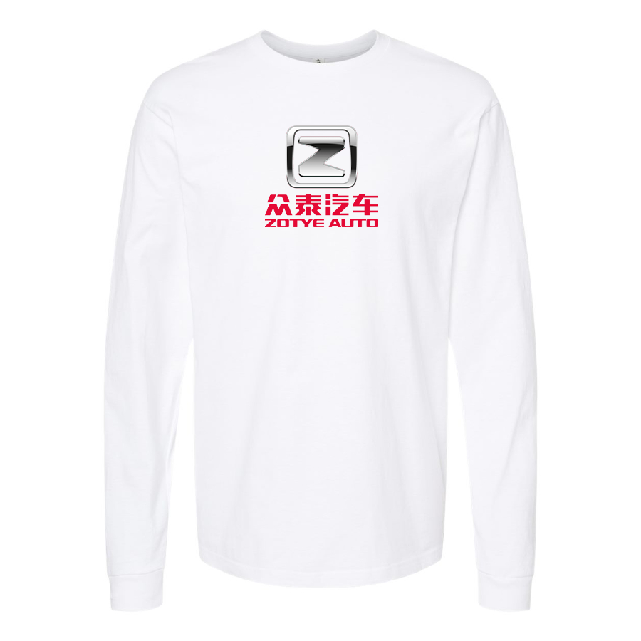 Men's Zotye Logo  Cotton Long Sleeve T-Shirt
