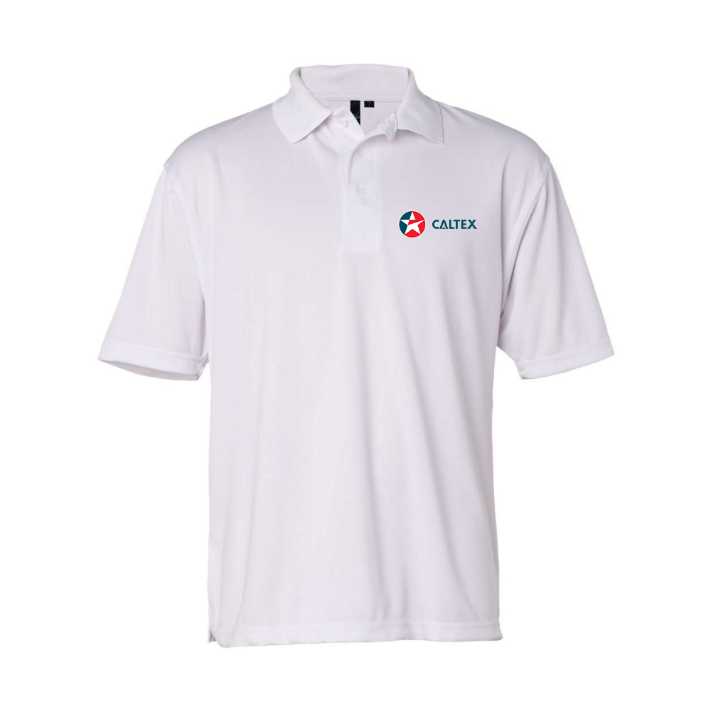 Men's Caltex Gas Station  Sierra Pacific Moisture Free Mesh Polo
