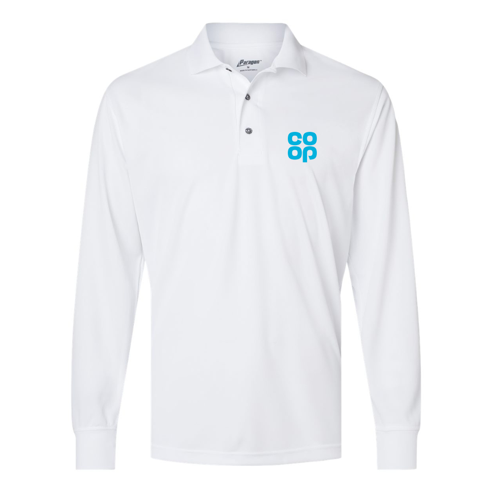 Men's CoOp Paragon Prescott Long Sleeve Polo