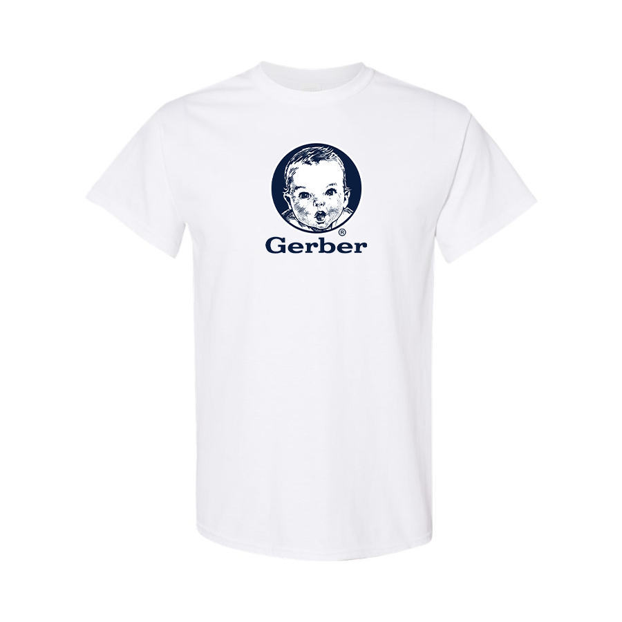 Men's Gerber Logo Cotton T-Shirt