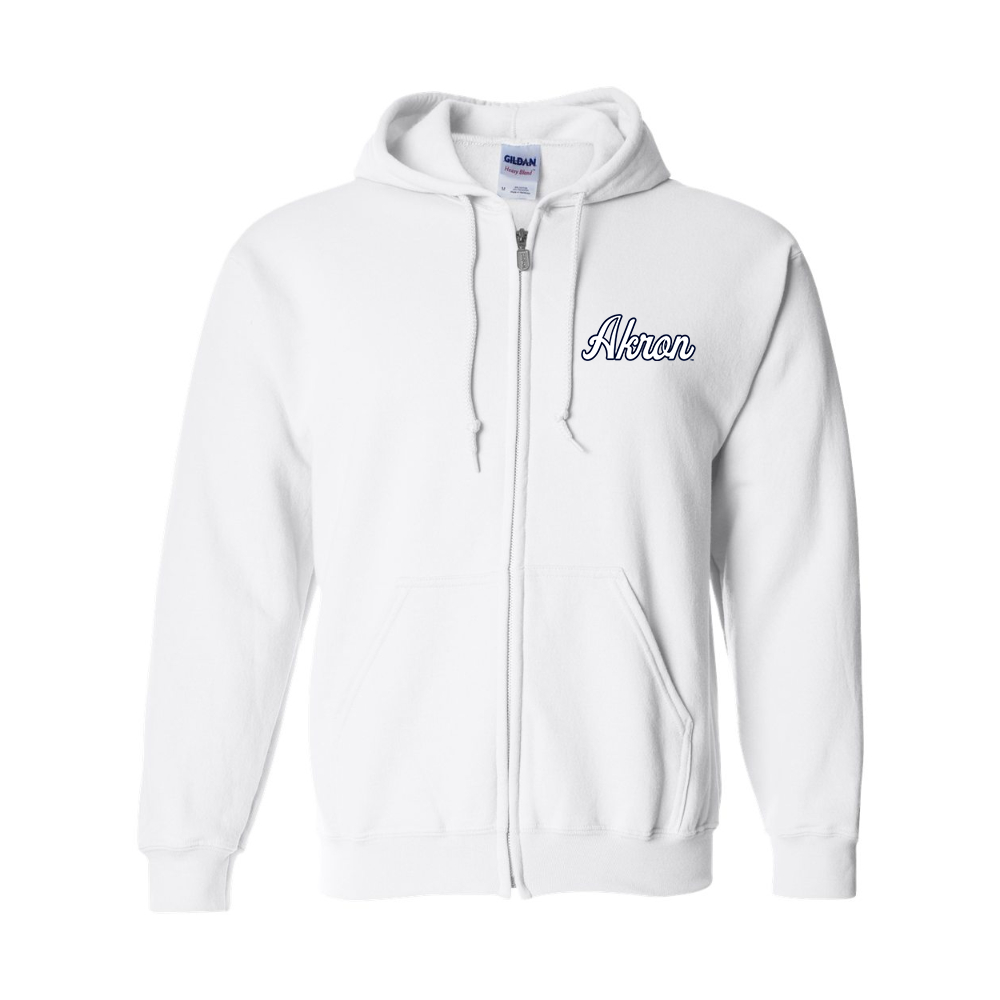 Men's Akron Zips  Gildan  Heavy Blend Full Zip Hooded Sweatshirt