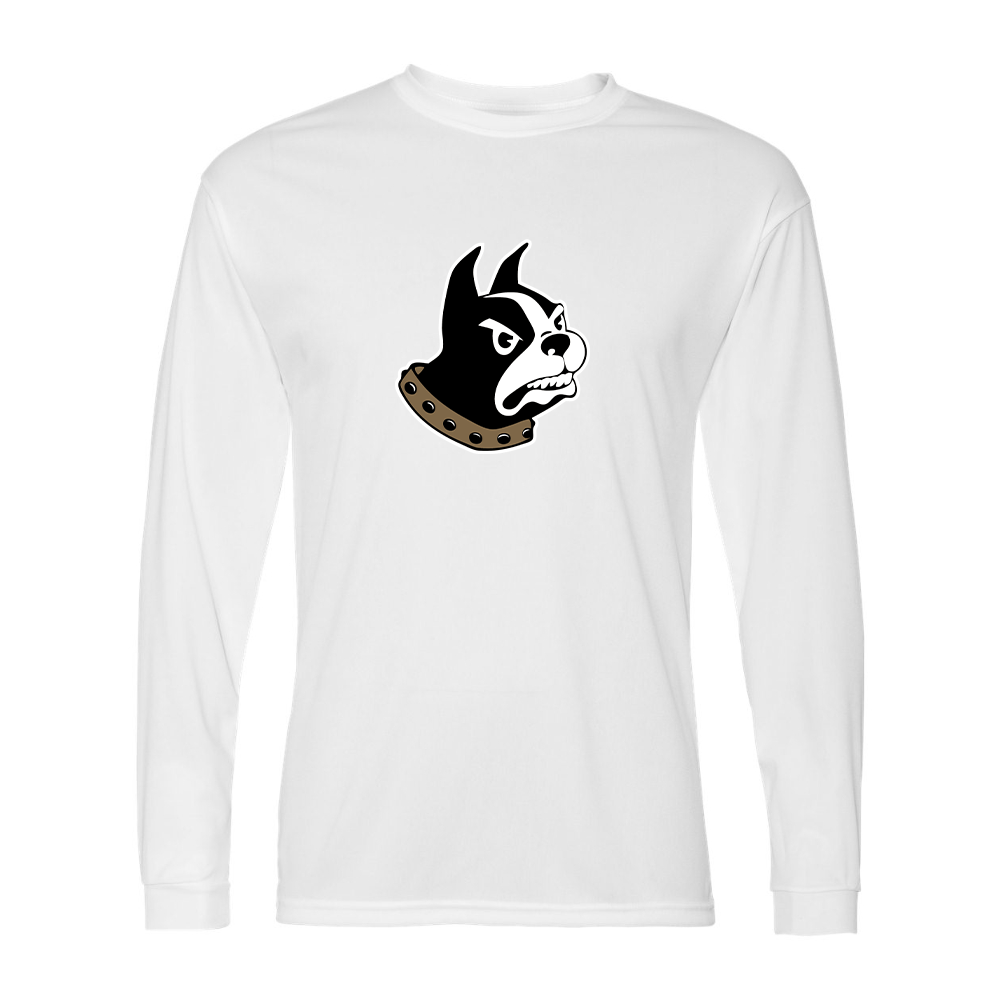 Men's Woffrd Terriers Performance Long Sleeve T-Shirt