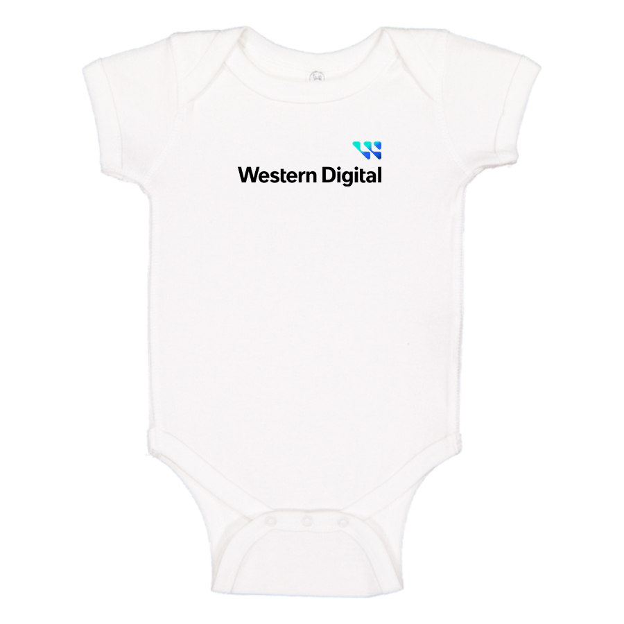 Western Digital Logo Baby Onesie Romper