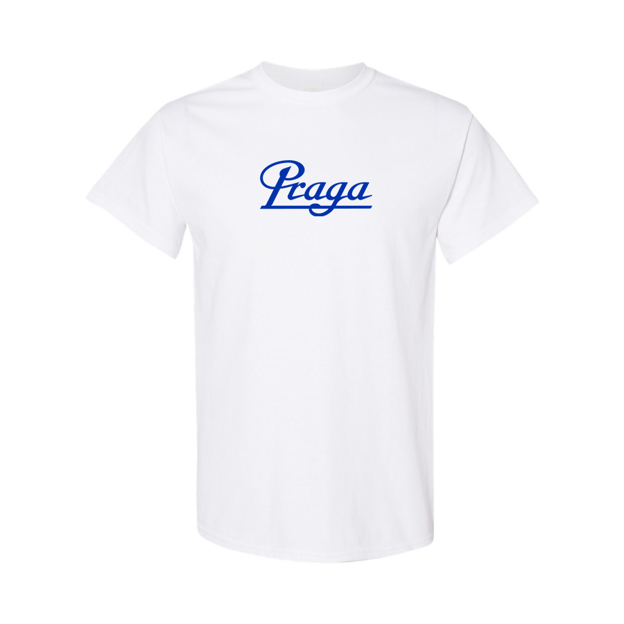 Men's Praga Logo Cotton T-Shirt