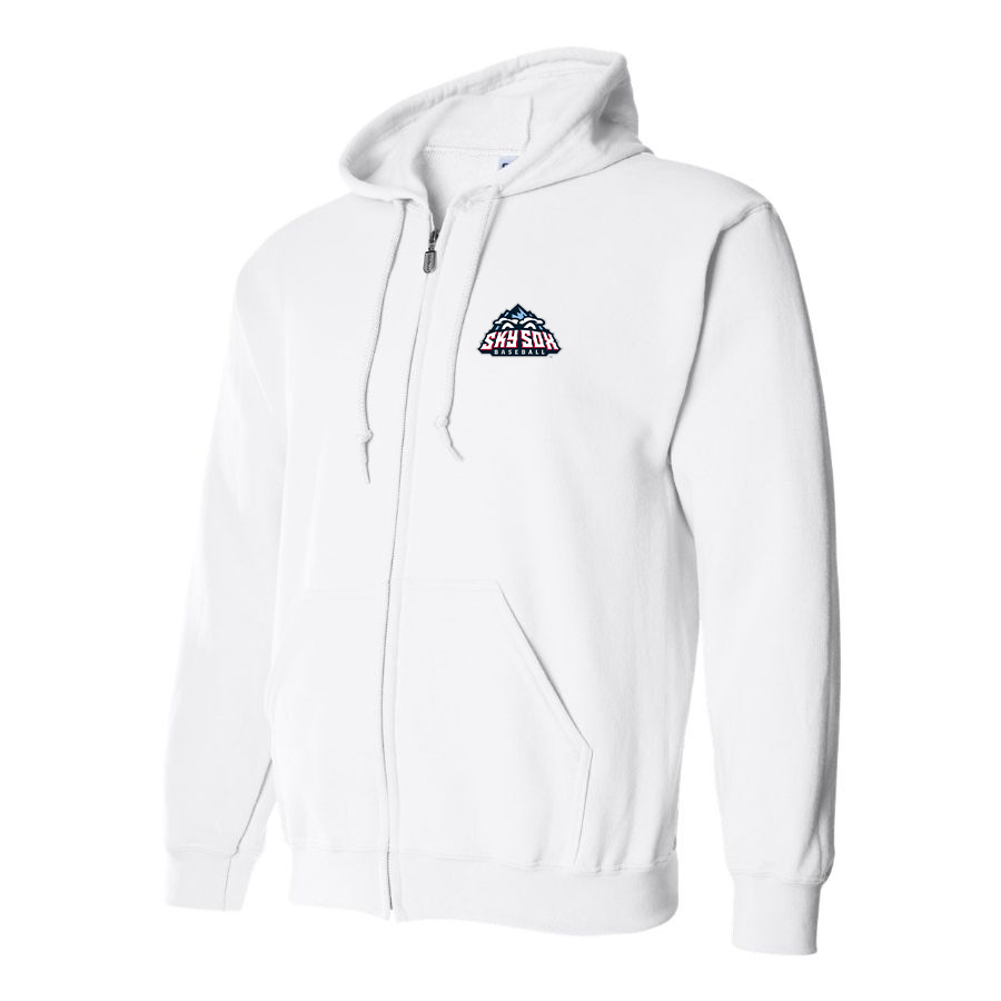 Men's Colorado Springs Sky Sox Logo Zipper Hoodie