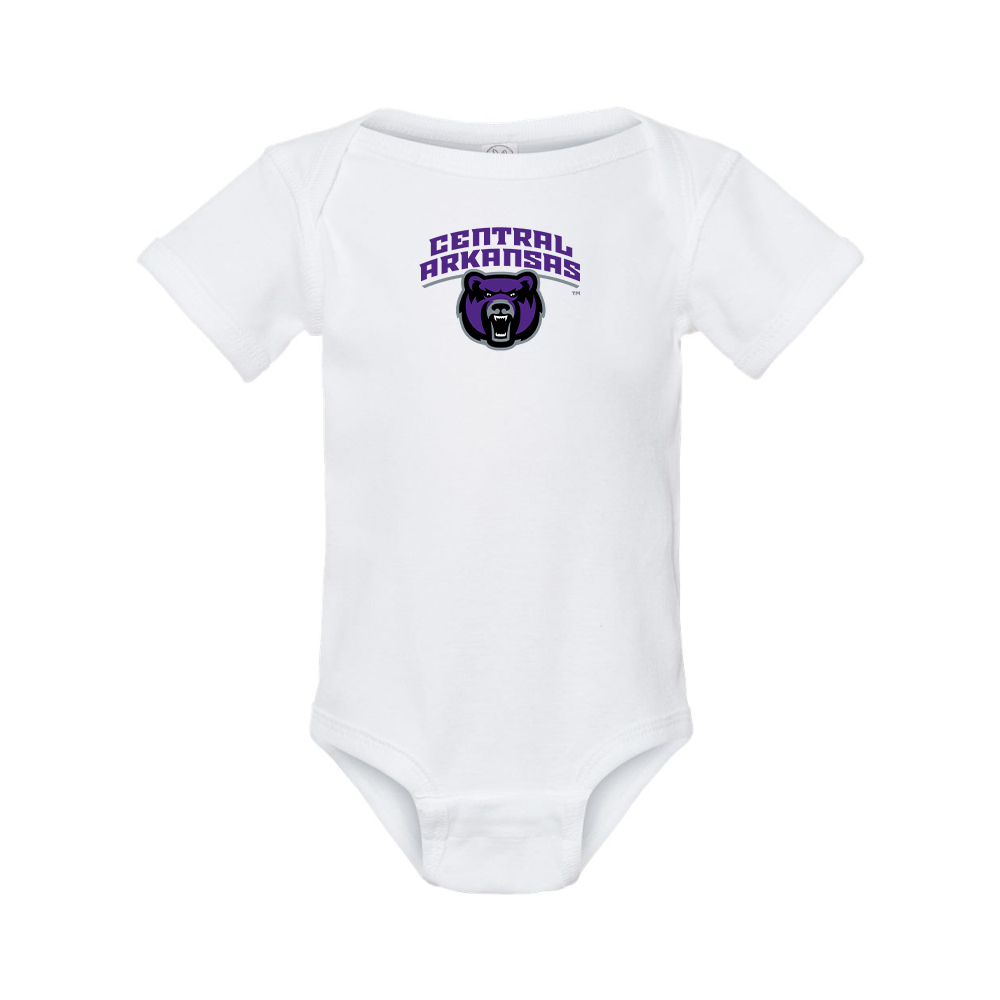 Central Arkansas Bears   Rabbit Skins Infant Baby Rib Bodysuit