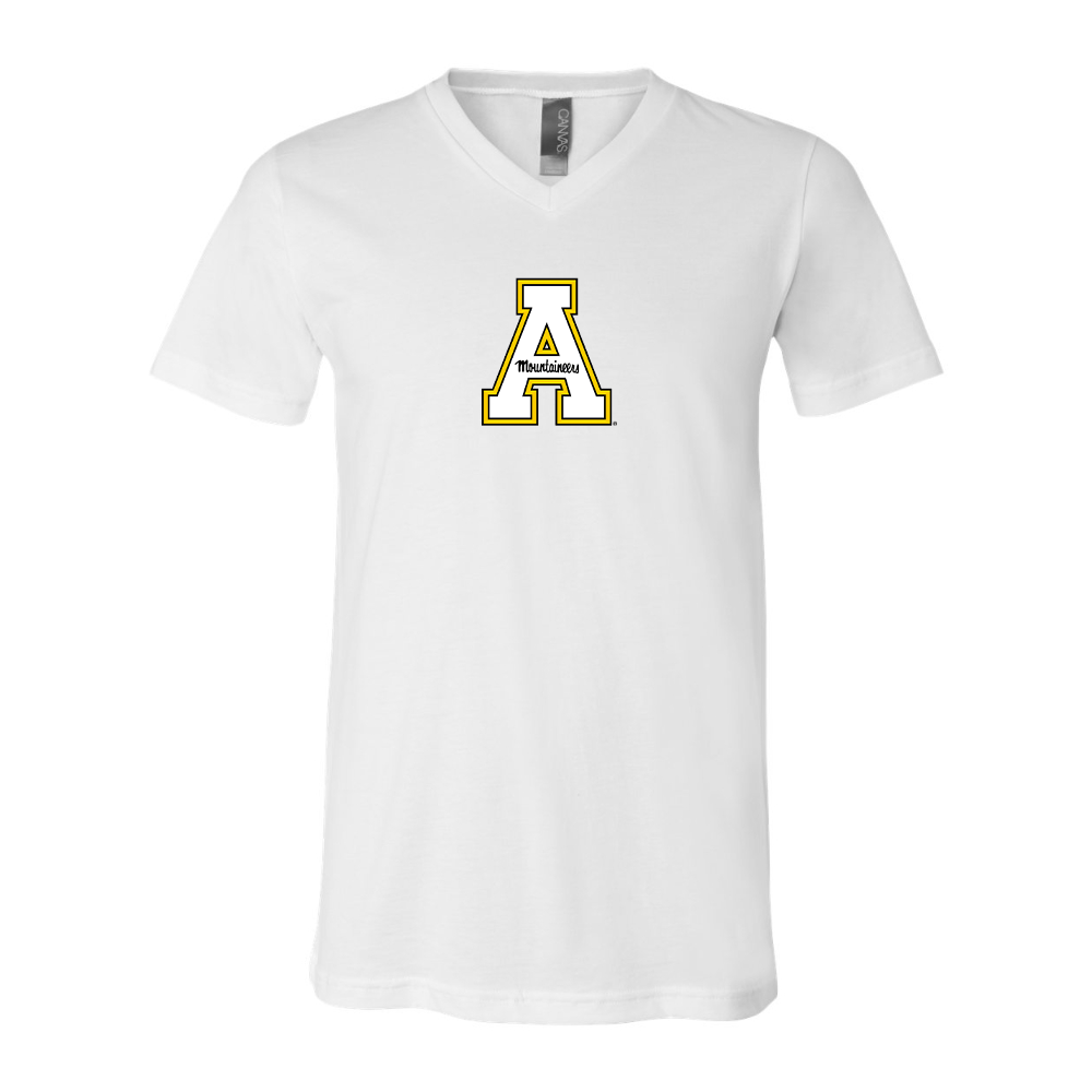 Appalachian State Mountaineers BELLA  CANVAS - Jersey V-Neck T-Shirt
