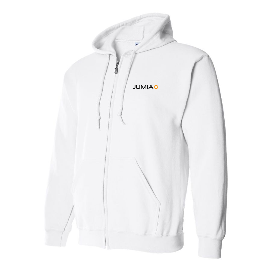 Men's Jumia Logo Zipper Hoodie