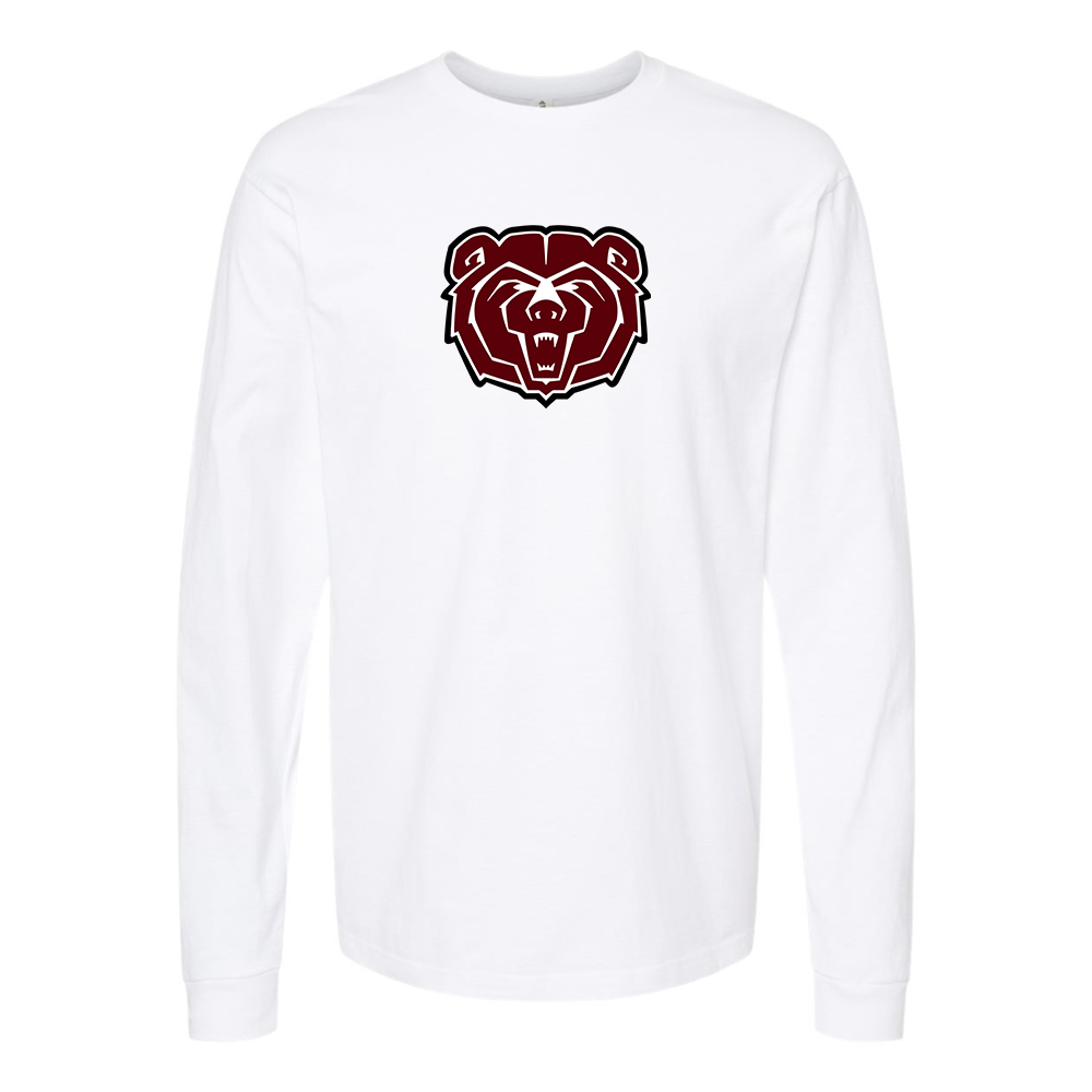 Men's  Missouri State Bears  Logo Cotton Long Sleeve T-Shirt