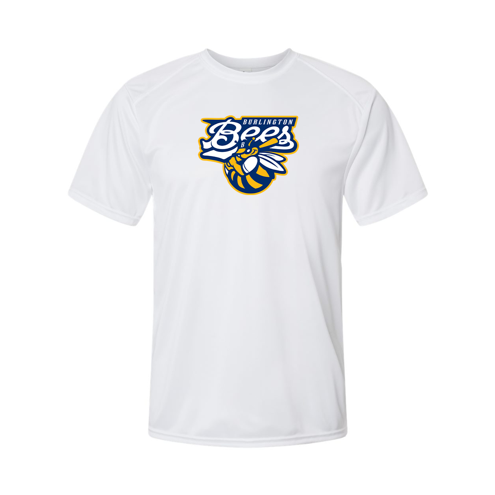 Men's  Burlington Bees    Logo Performance T-Shirt