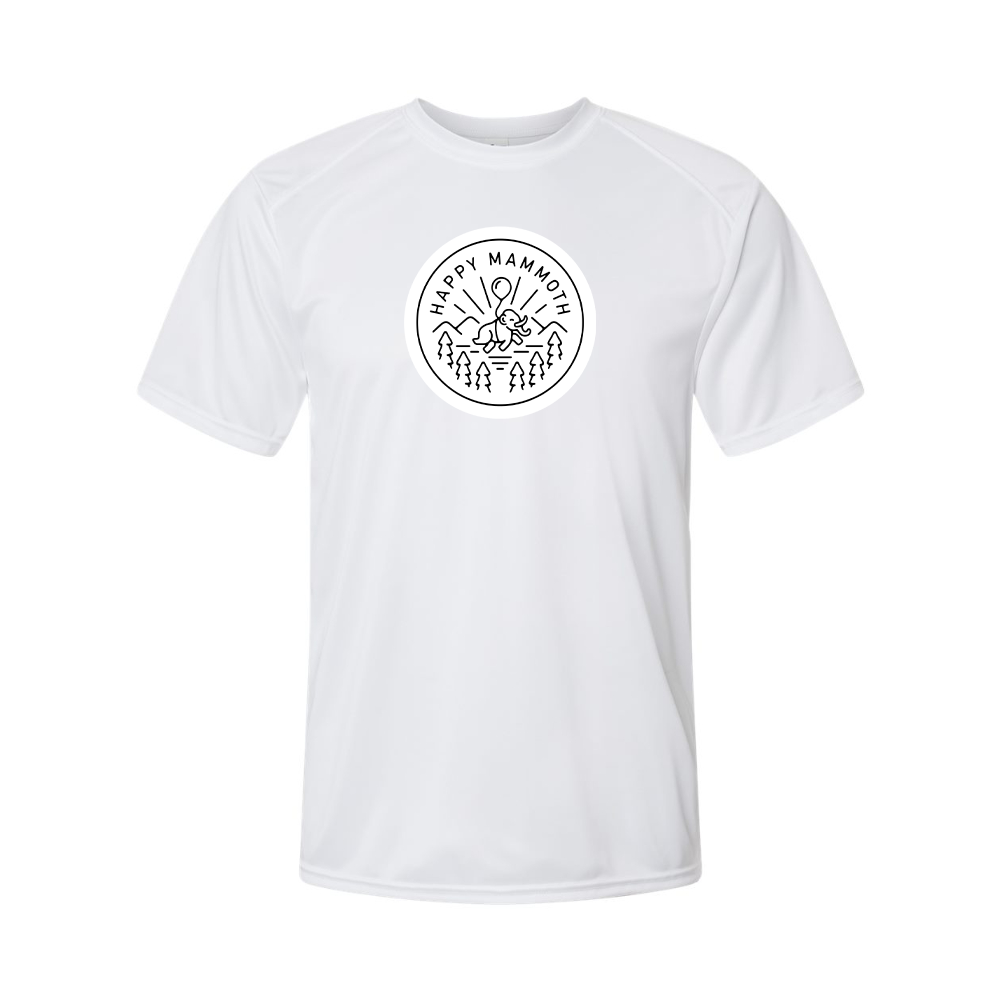 Men's Happy Mammoth Logo Performance T-Shirt