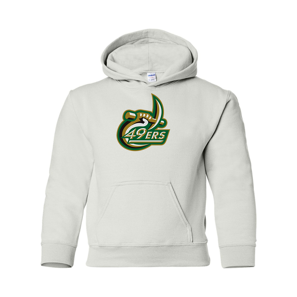 Youth  Charlotte 49ers Gildan Heavy Blend  Hooded Sweatshirt