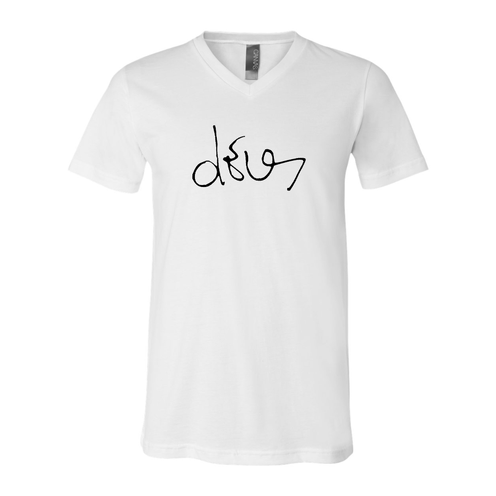 dEUS BELLA  CANVAS - Jersey V-Neck T-Shirt