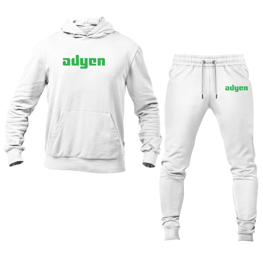 Men's Adyen Logo Hoodie Joggers Set