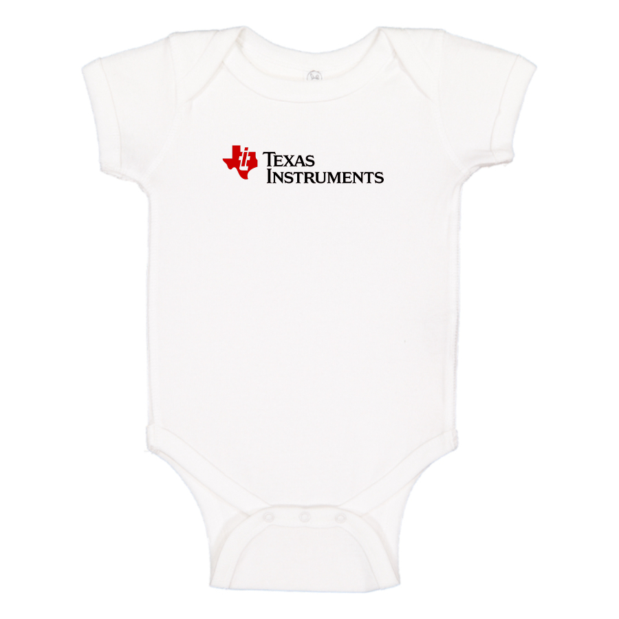 Texas Instruments Logo Baby Onesie Romper