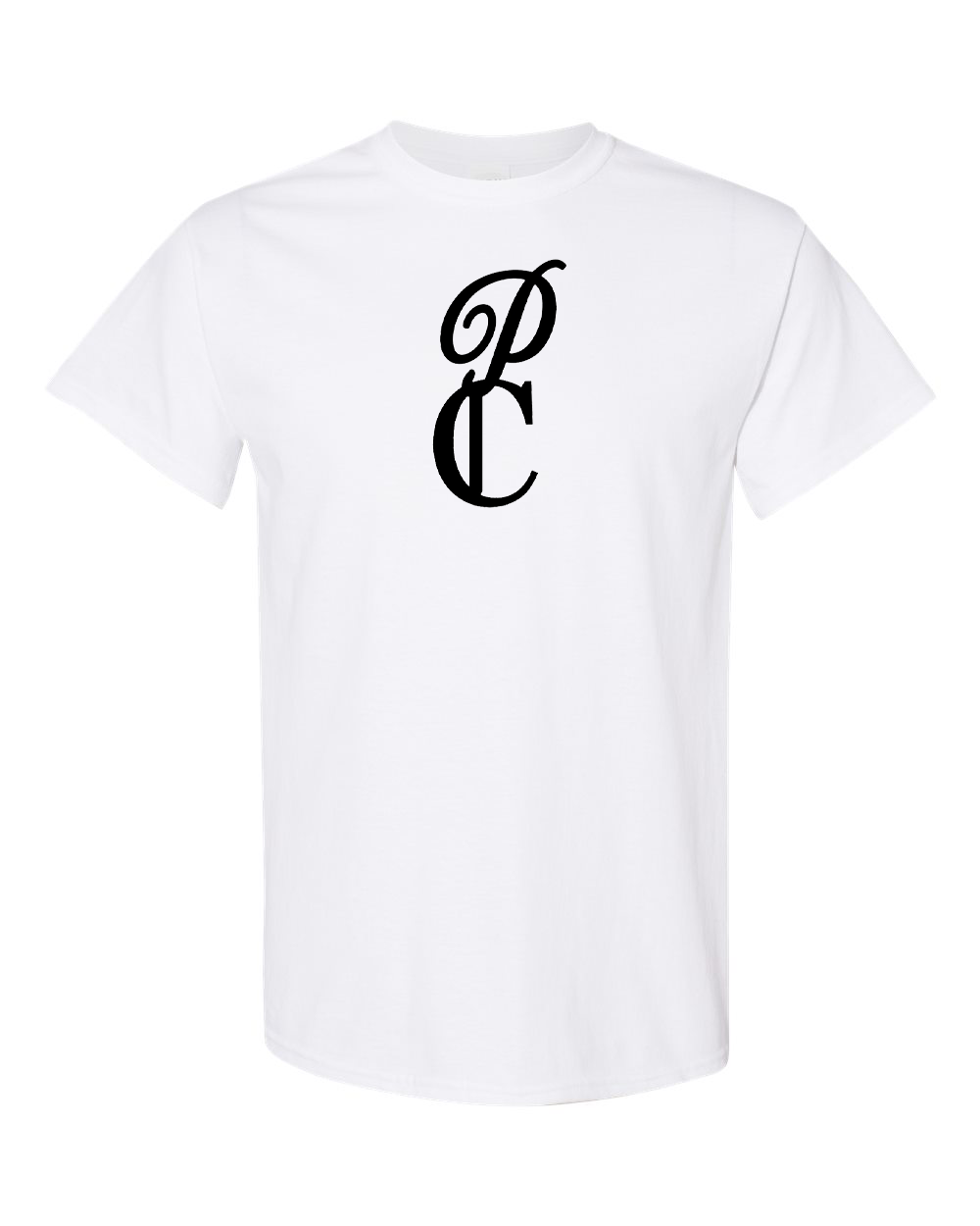 Men's P & C Black   Gildan Heavy Cotton T-Shirt