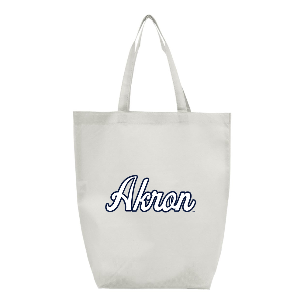 Akron Zips  Q-Tees Non-Woven Gusset Bottom Tote