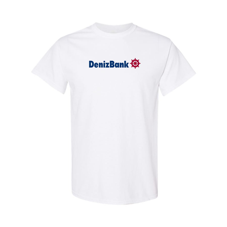 Men's DenizBank Logo Cotton T-Shirt