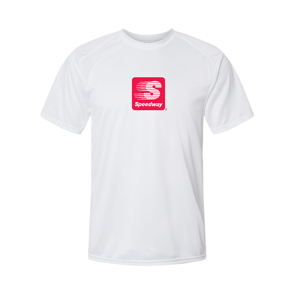 Men's Speedway Gas Station Logo Performance T-Shirt