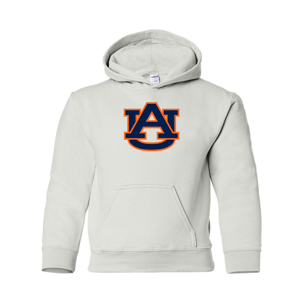 Youth   Auburn Tigers Gildan Heavy Blend  Hooded Sweatshirt