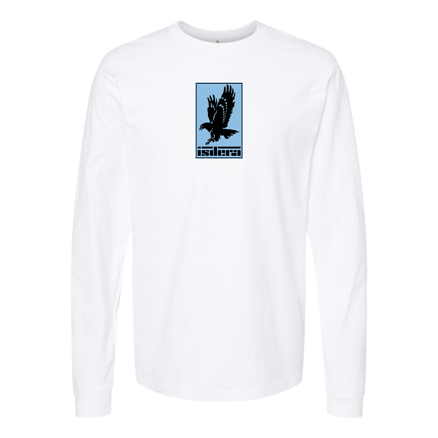 Men's  Isdera Logo Cotton Long Sleeve T-Shirt