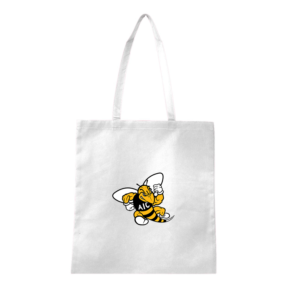 AIC Yellow Jackets  Q-Tees Non-Woven  Tote