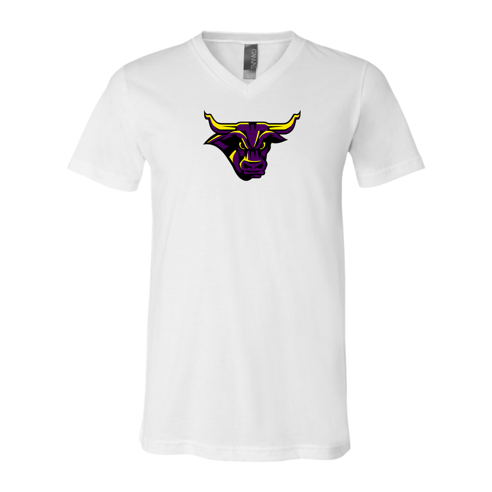 Minnesota State Mavericks  BELLA  CANVAS - Jersey V-Neck T-Shirt