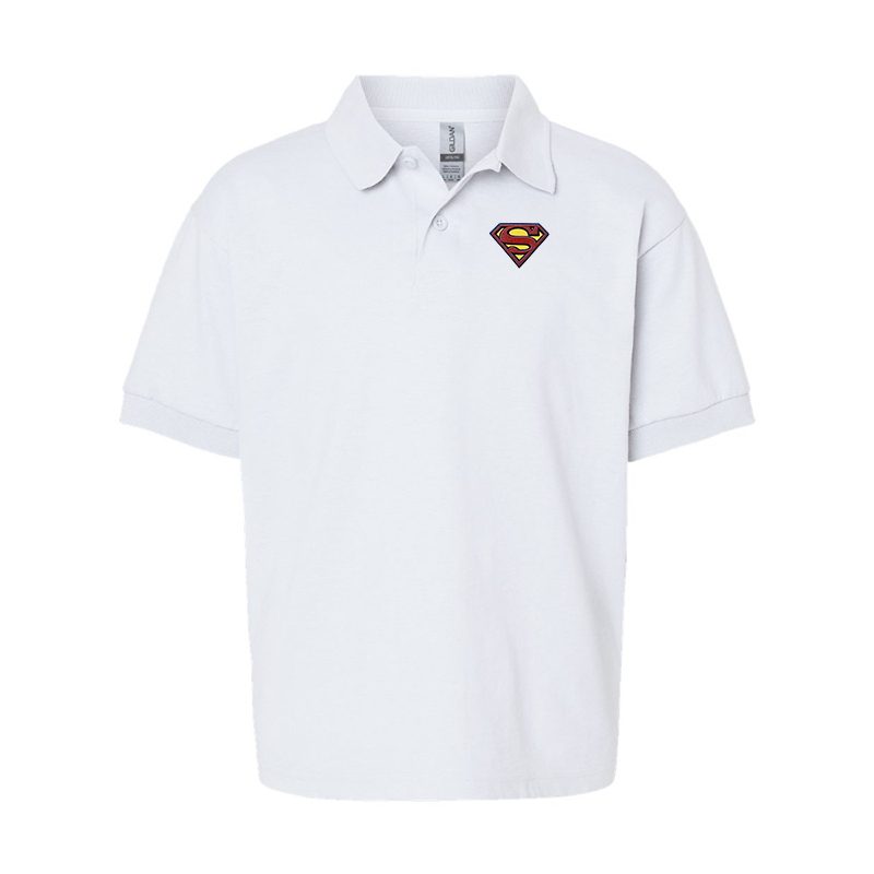 Youth (Design Here) Gildan Dry Blend Jersey Polo