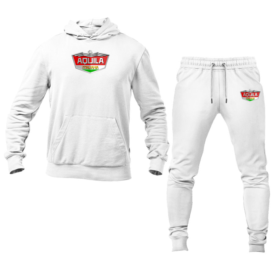 Men's Aquila Italiana  Logo Hoodie Joggers Set
