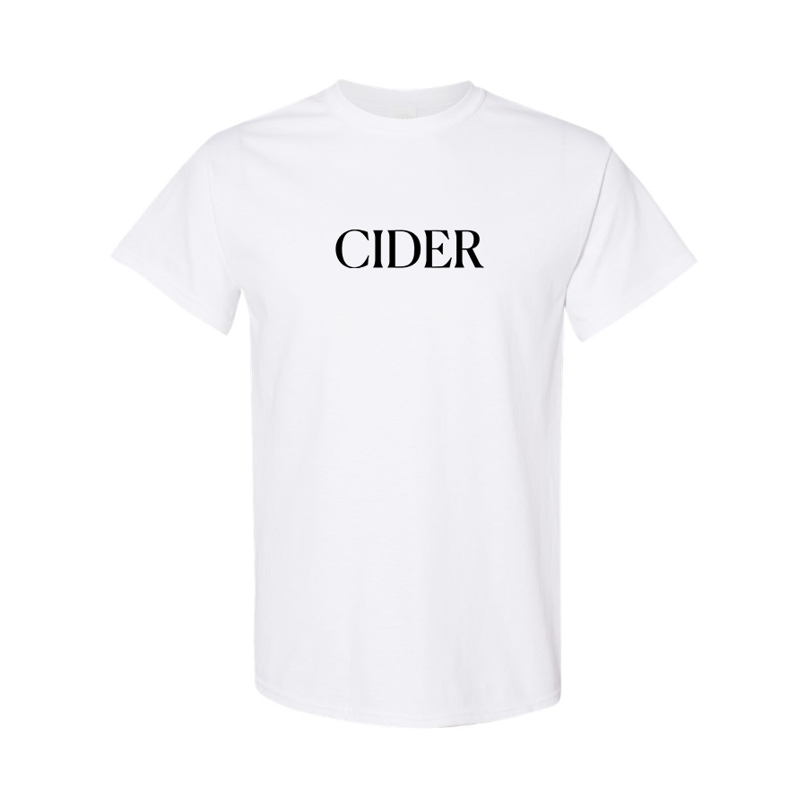Men's Cider Logo Cotton T-Shirt