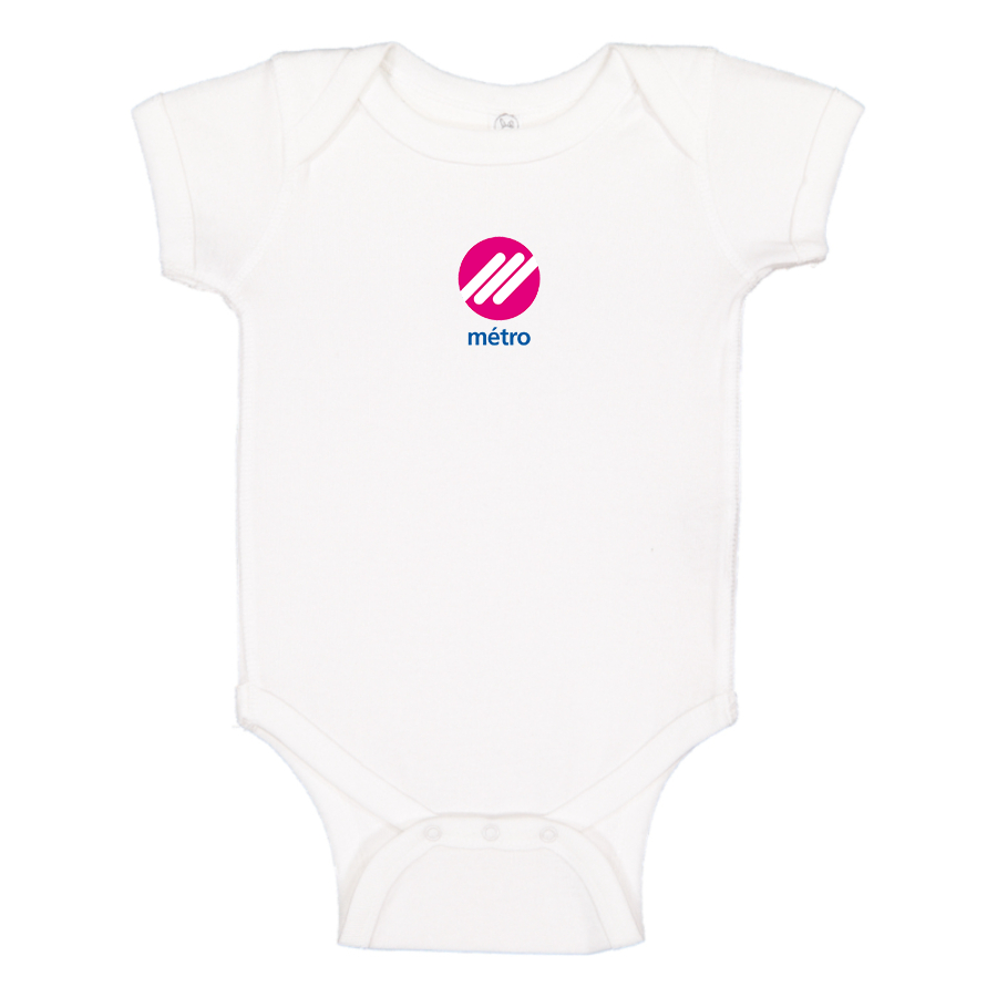 Lausanne Métro Logo  Baby Onesie Romper