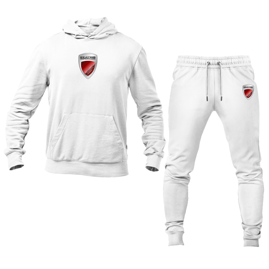 Men's Keating-Supercars Logo Hoodie Joggers Set