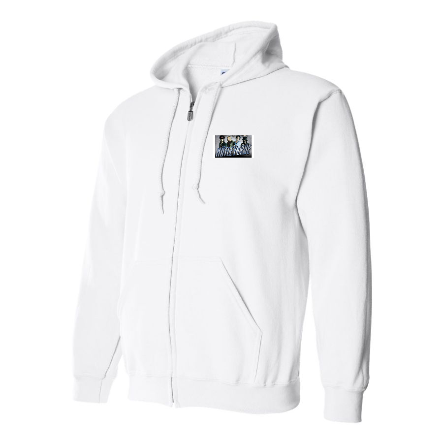 Men's Motley Crue Logo Zipper Hoodie