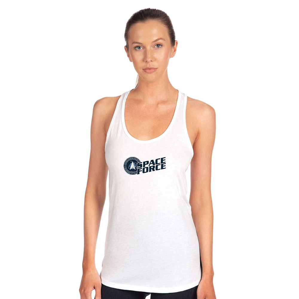 Women's  Space Force Next Level Ideal Racerback Tank