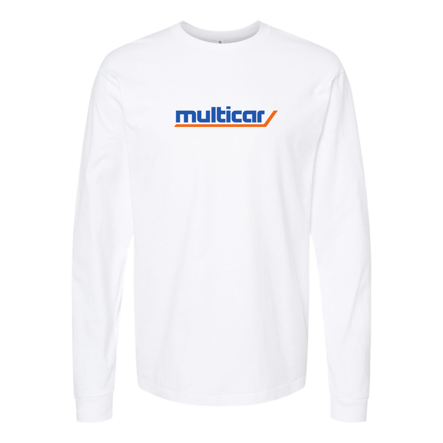 Men's Multicar  Logo Cotton Long Sleeve T-Shirt