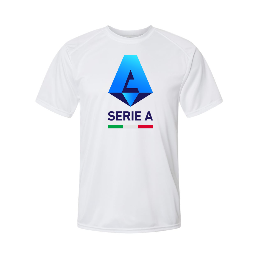 Men's Italian Serie A Logo Performance T-Shirt