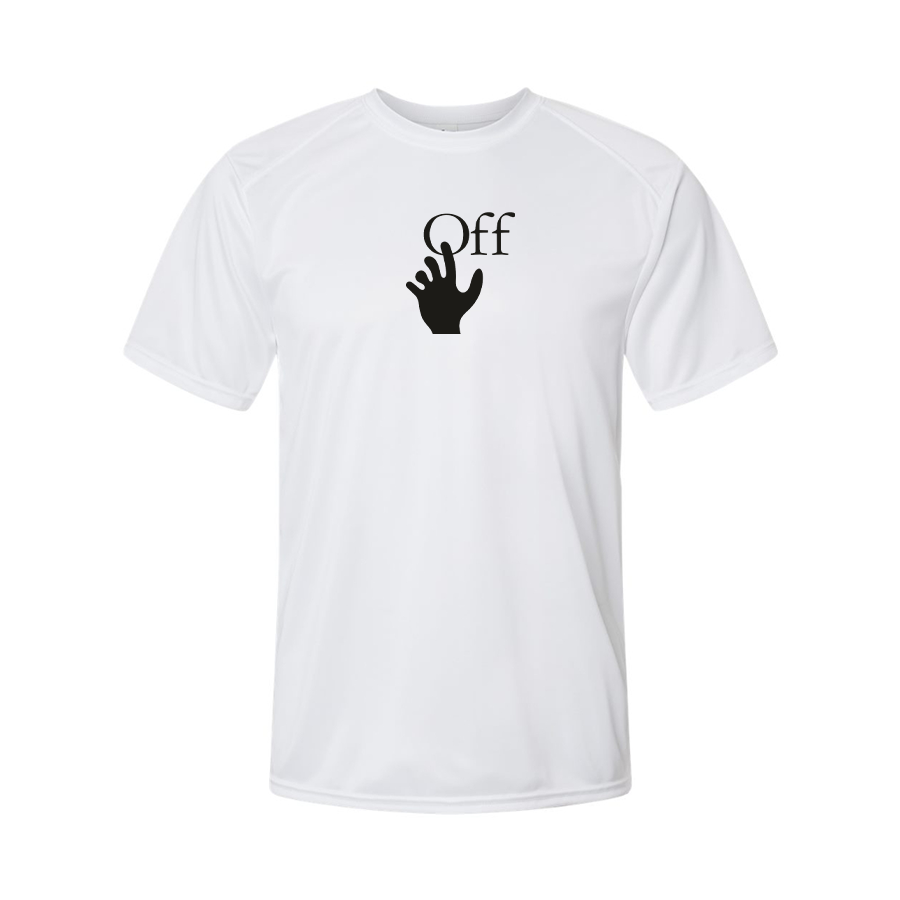 Men's Off-White Hand Logo Performance T-Shirt