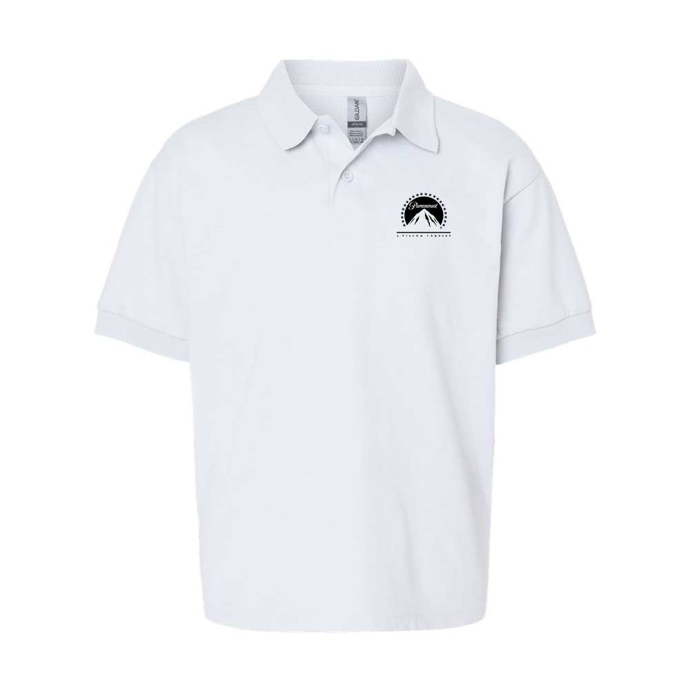 Youth Paramount Gildan Dry Blend Jersey Polo