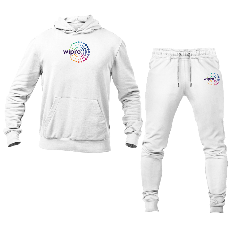 Men's Wipro Logo Hoodie Joggers Set