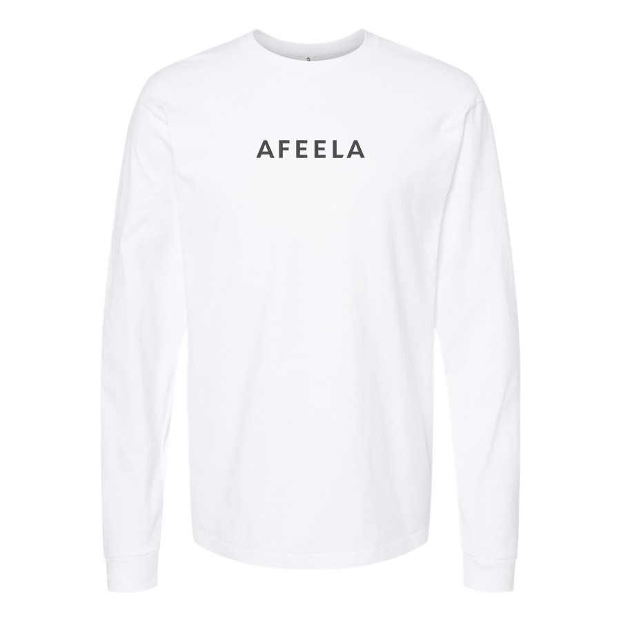 Men's Afeela  Logo Cotton Long Sleeve T-Shirt