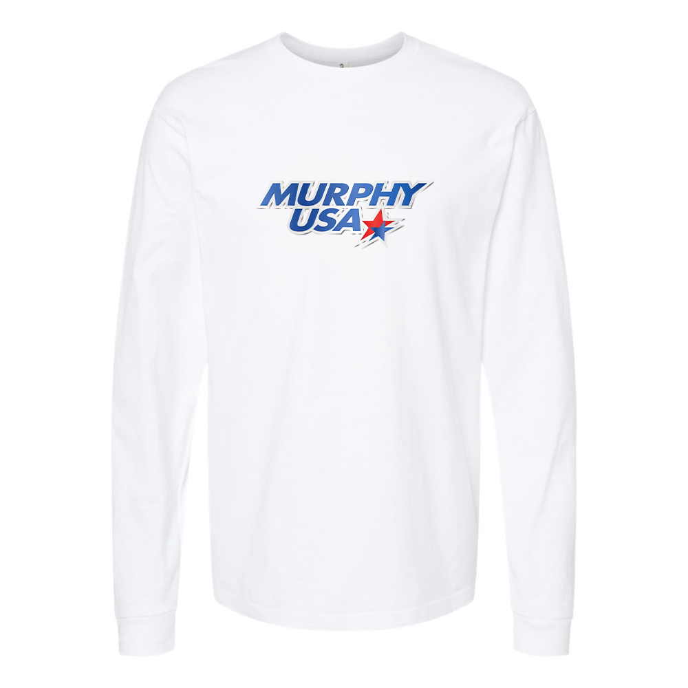 Men's Murphy USA  Logo Cotton Long Sleeve T-Shirt
