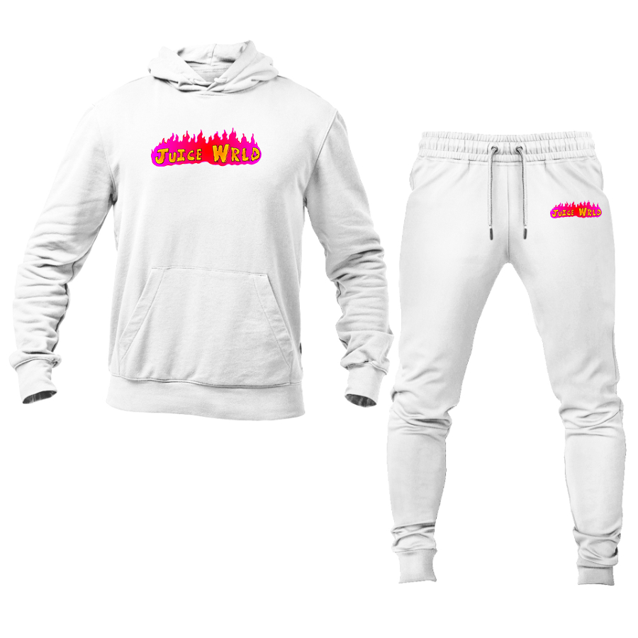 Men's Juice WRLD Logo Hoodie Joggers Set
