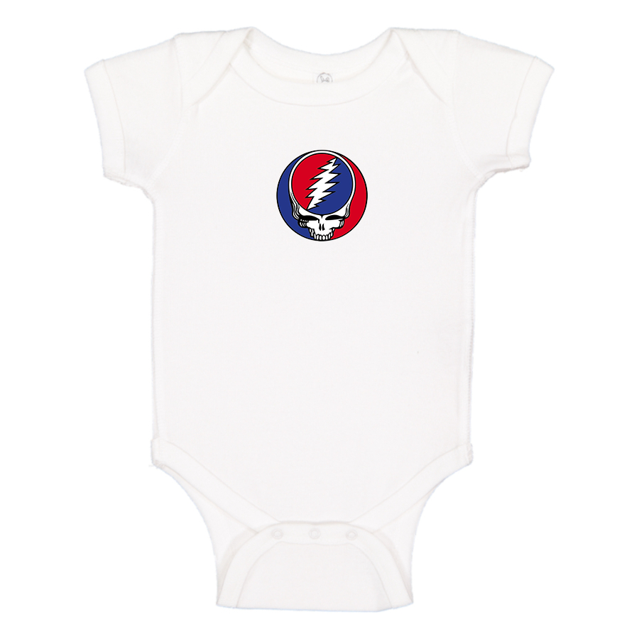 Gratefu Dead Logo Baby Onesie Romper