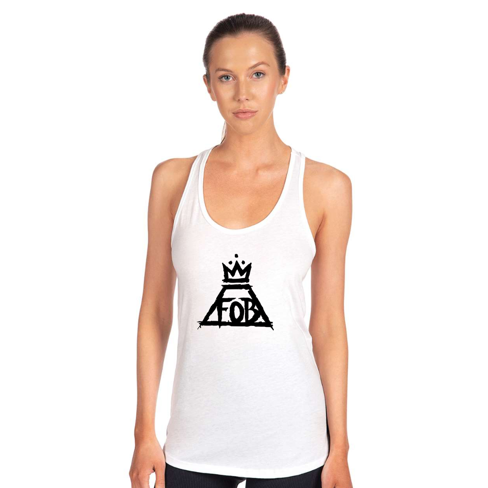 Women's Fall Out Boy Next Level Ideal Racerback Tank